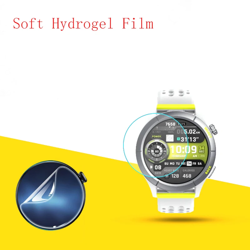 Soft Hydrogel Film Clear HD Transparent Protector Protective Guard Smart watch for Amazfit Cheetah Round D36MM 10PCS