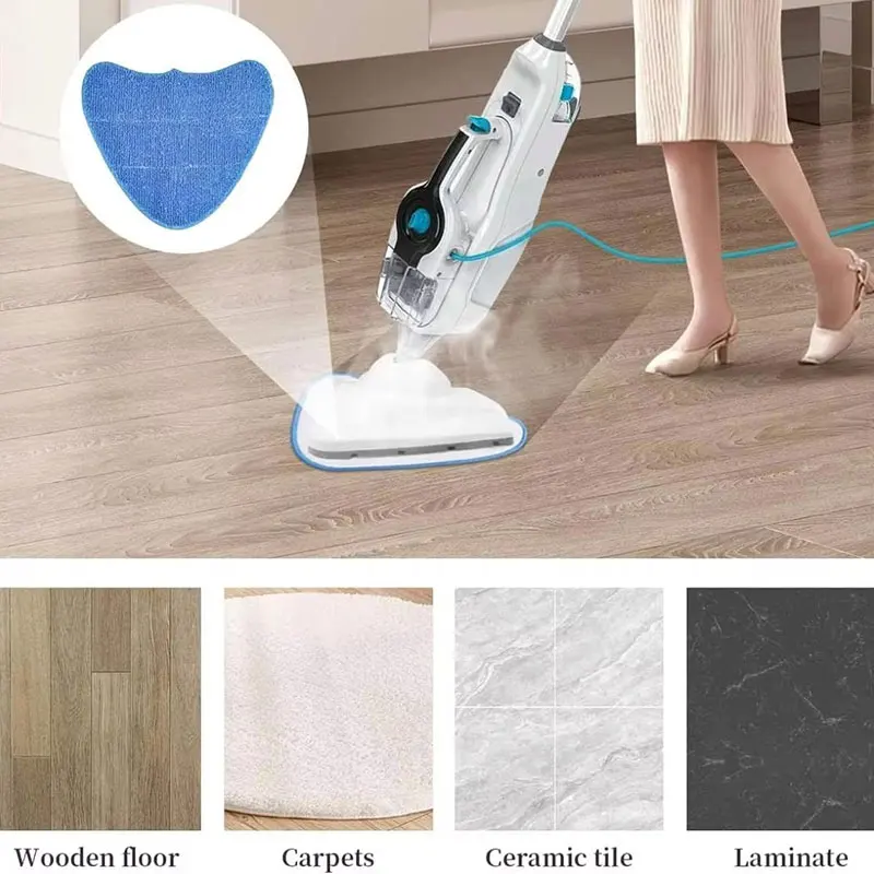 For Vax S85-CM,S86-SF-P,S86-SF-T,S86-SF-C,S86-SF-CC,S2ST,S2S,VRS29M,VRS26 Reusable and Washable Microfiber Replacement Mop Pad