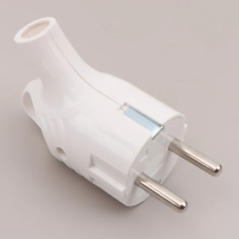 Imagem -03 - Interruptores de Tomada Elétrica Plugue Europeu Branco com Interruptores de Aterramento Plugue Industrial Portátil 1pc 2p Plus e 16a ue