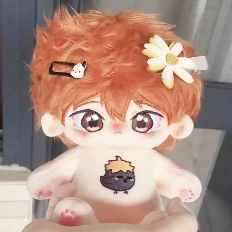 

20 см аниме атрибут Shoyo Hinata оранжевые волосы красивый косплей плюшевая кукла хлопковое платье для тела наряд мягкая