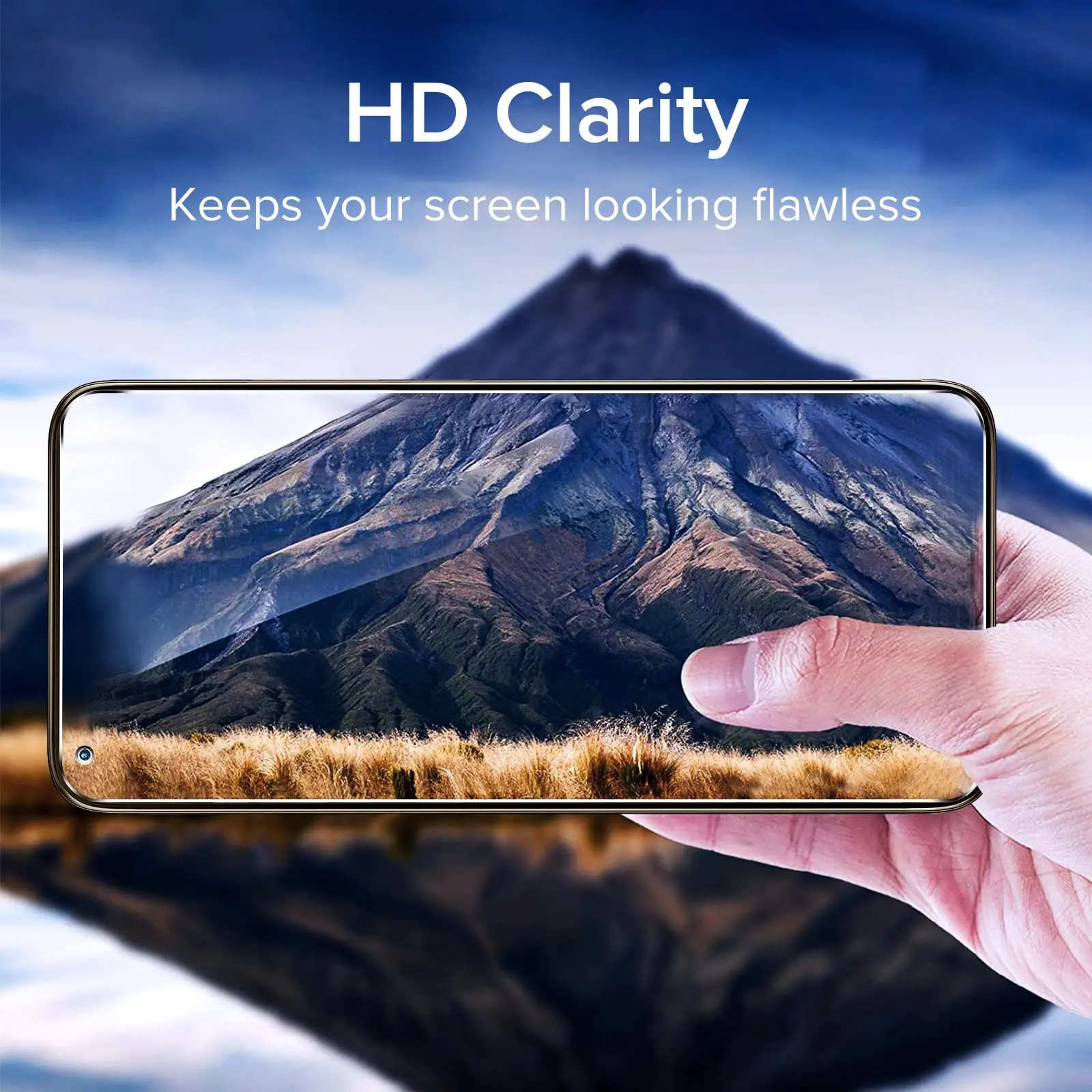 Screen Protector For OPPO Reno8 T, Tempered Glass High Aluminum  HDCrystal 9H Transparent Ultra Clear Anti Scratch Case Friendly