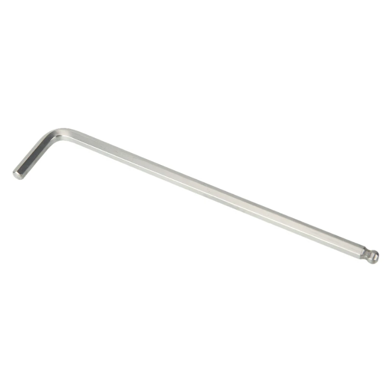 Kugelkopf-Sechskantschlüssel Fahrrad sechseckiger Sechskant-Wellenkopf verzinkter vernickelter verlängerter Schraubenschlüssel