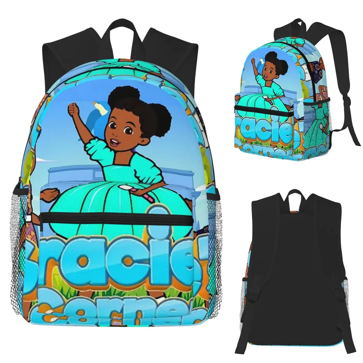 

Gracies Corner Student Backpack School Bag Hiking Travel Daypack for Boys Girls Fashion Bookbag Shoulder Bags