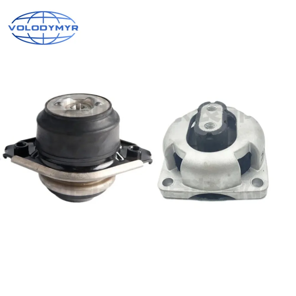 

VOLODYMYR For ML W164 Engine Mount + Transmission Mount Set 2005-2011 ML320 ML350 ML500 ML63 AMG 2PCS Rubber Motor Mounts