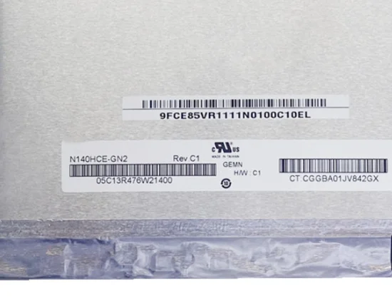 N140HCE-GN2 N140HCE GN2 14.0'' Laptop LCD Screen Display Panel Matrix 1920*1080 EDP 30 Pins 72% NTSC