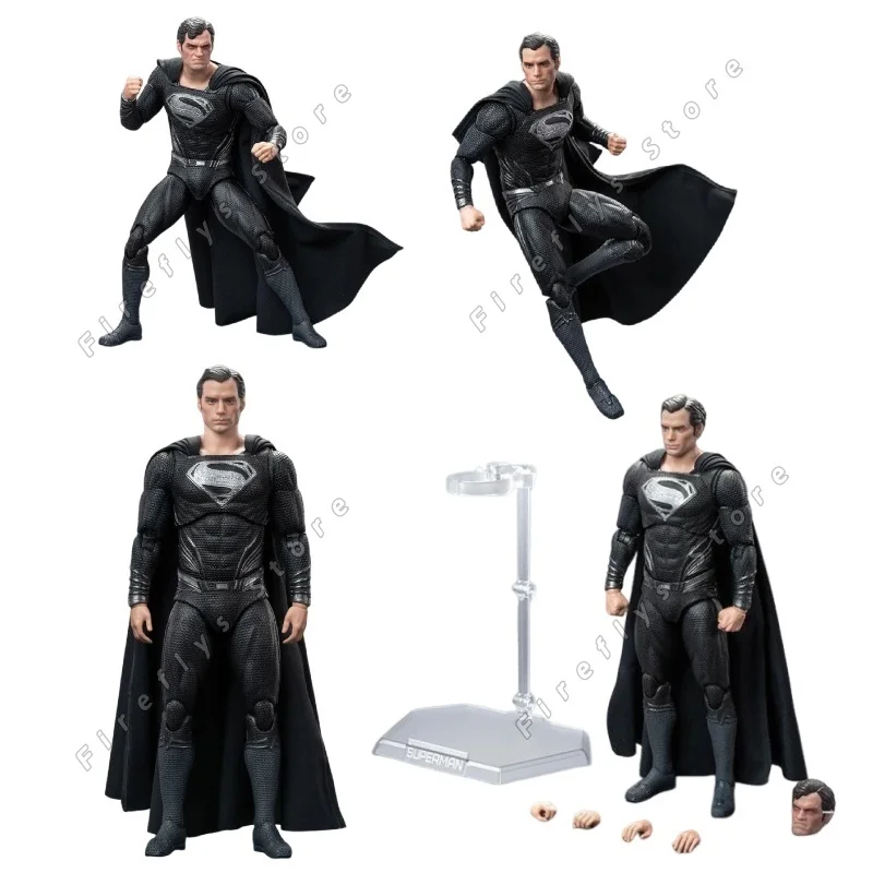 

New Black Battle Coat Cloak Super Hero Action Figure Model Toy 1/9 Scale Classic Hero Collection Figures Model Toy For Kid Gifts