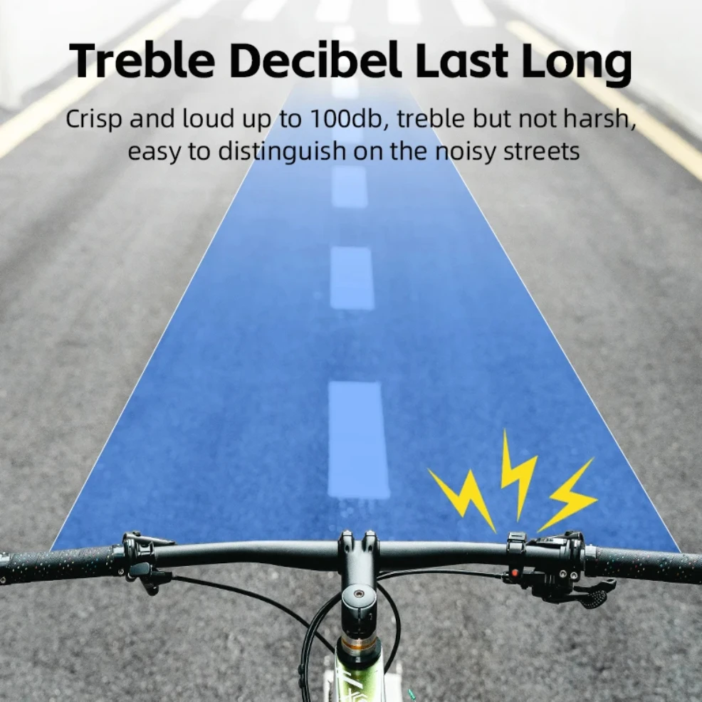 دراجة جرس سبائك الألومنيوم القرن حجم صغير المحمولة إنذار الصوت للسلامة الجبلية الطريق دراجة حلقة دراجة الملحقات