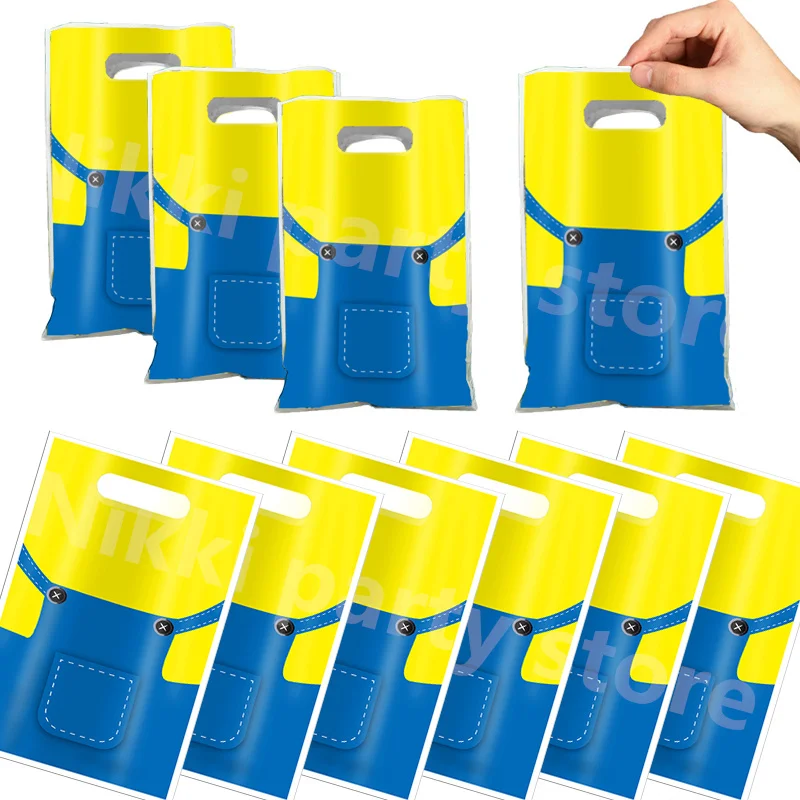 Miniones Cadeauzakje 16.5*25Cm Party Snoepzakjes Banaan Man Loot Bag Verjaardagsfeestartikelen Decoraties Kids Speelgoed Cadeau Feest Gunsten