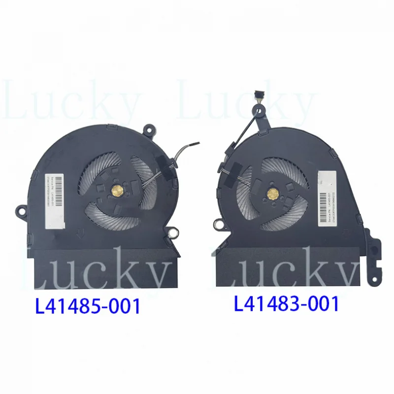 f New CPU GPU Cooling Fan FOR HP X360 15-DF 41484 L41485-001 L41482-001 L41483-001