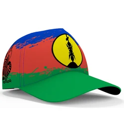 New Caledonia Baseball Caps Free 3d Custom Made Name Team Logo Nc Hats Ncl Country Travel French Caledonian Island Flag Headgear