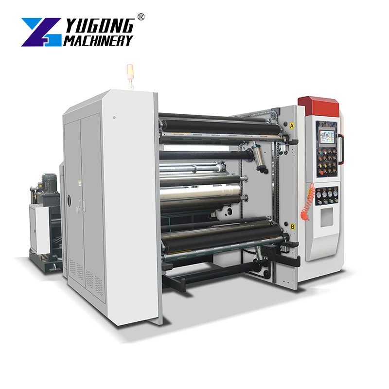 Automatic Slitting Rewinding Machine Thermal Paper Slitter POS Roll Making Machine Industrial Jumbo Roll Stable Professional