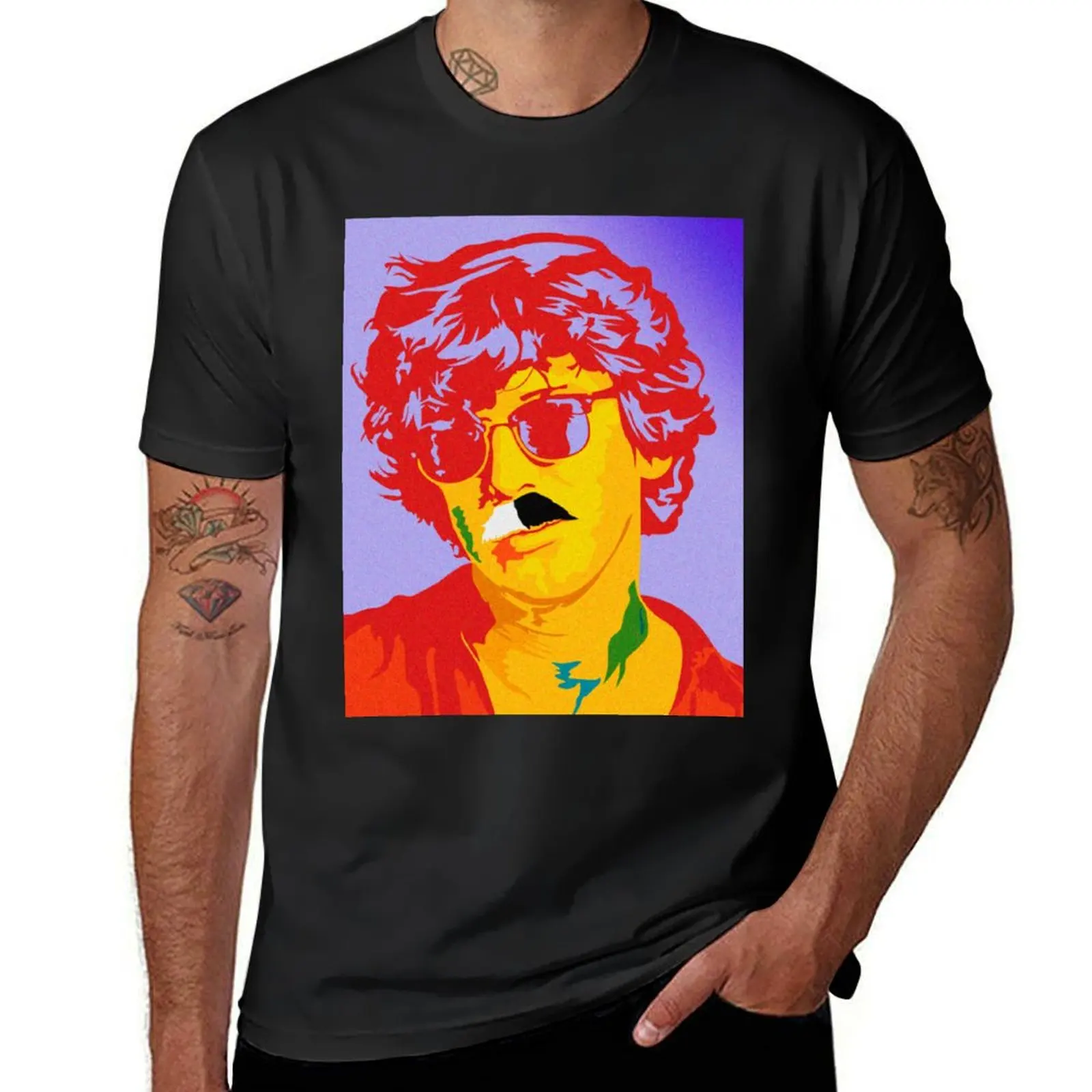 Charly garcia art T-Shirt sports fans Aesthetic clothing quick-drying men t shirts