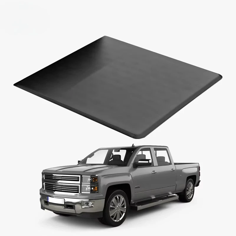 

AQTA Vinyl Soft Roll up Tonneau Cover for 2014-2018 Chevy Silverado Sierra 1500; 2019 LD / Limited 5'9" 69"Truck Accessori