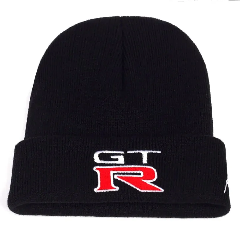 Unisex GTR Letter Embroidery Beanies Fashion Spring Autumn Hip Hop Cap Beanie Hat Caps for Women Men