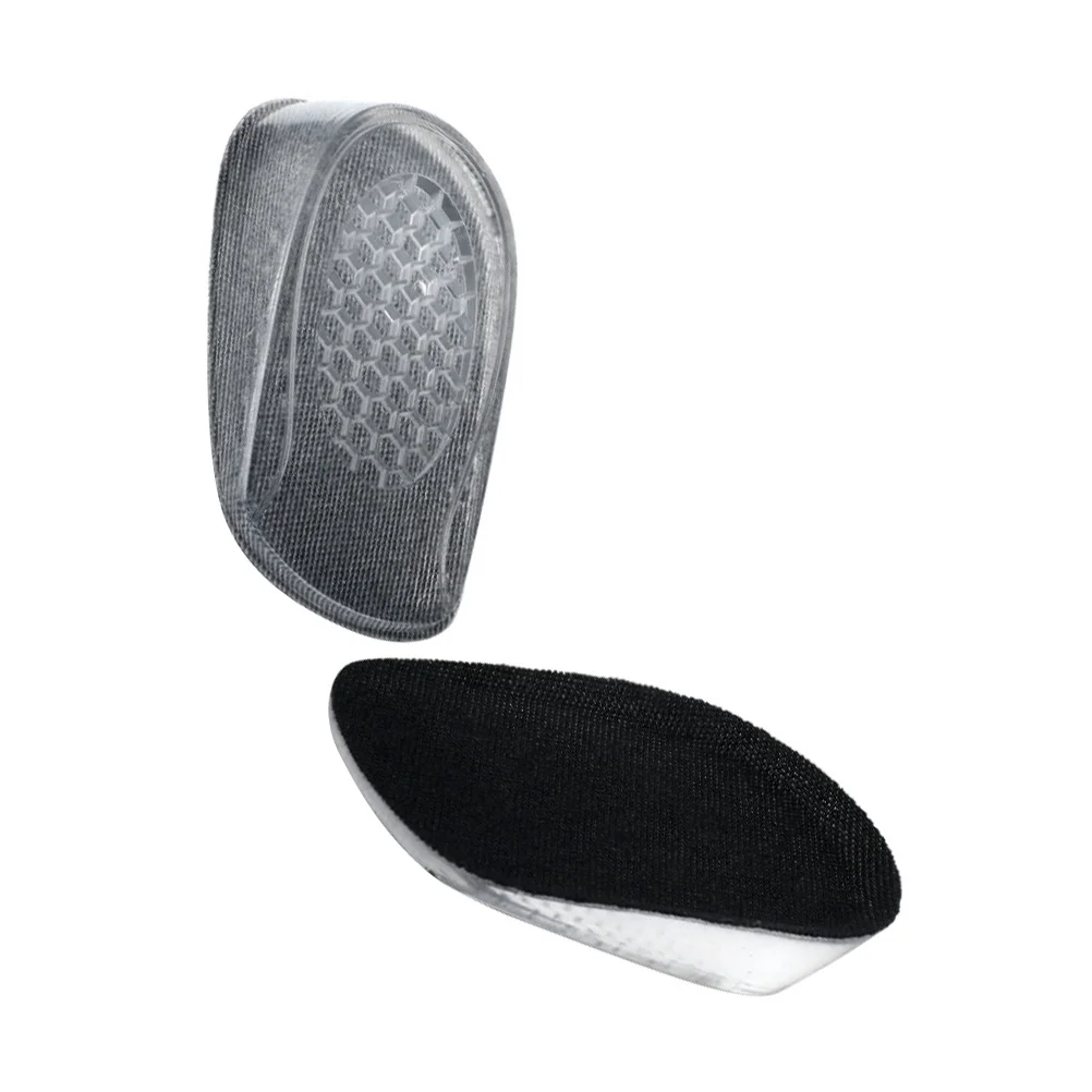 

Heightening Insoles Soft Silicone Material Non-slip Adhesive Comfortable Foot Feel Washable No Odor Honeycomb Structure