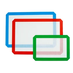Silicone Baking Mat, 3 Pack Nonstick Silicone Baking Mats Cookie Sheet Liners, Reusable Oven Liners Cooking Silicone Baking Shee