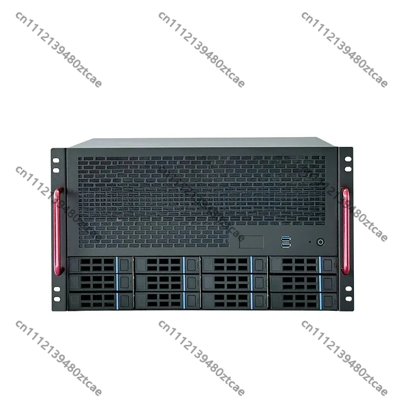 12-Disk Bay NAS Chassis Supports ATX Motherboard ATX Power Supply 8 Full-Height PCIe Slots Enterprise Home AIO Server Case