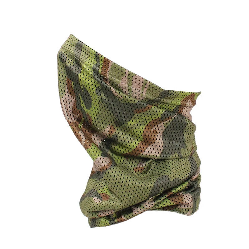 Fractal M19 NFP-multi Camouflage for Tactical Face Mask Outdoor Riding Sun Protection Neck Scarf Windproof Headscarf image 6