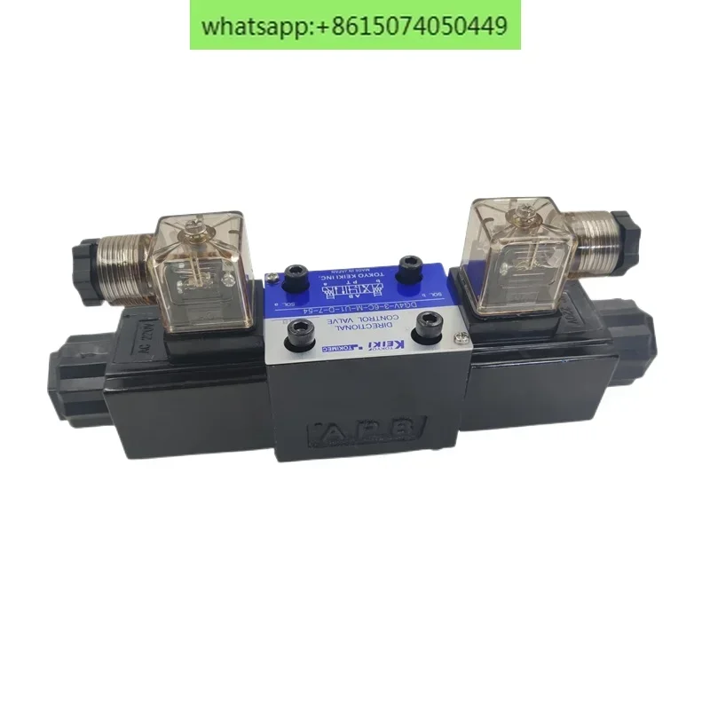 KEIKI Tokyo Instrument Solenoid Directional Valve- DG4V-3-2A-U-H-100 Overflow Valve’ Guide Valve Combined Base