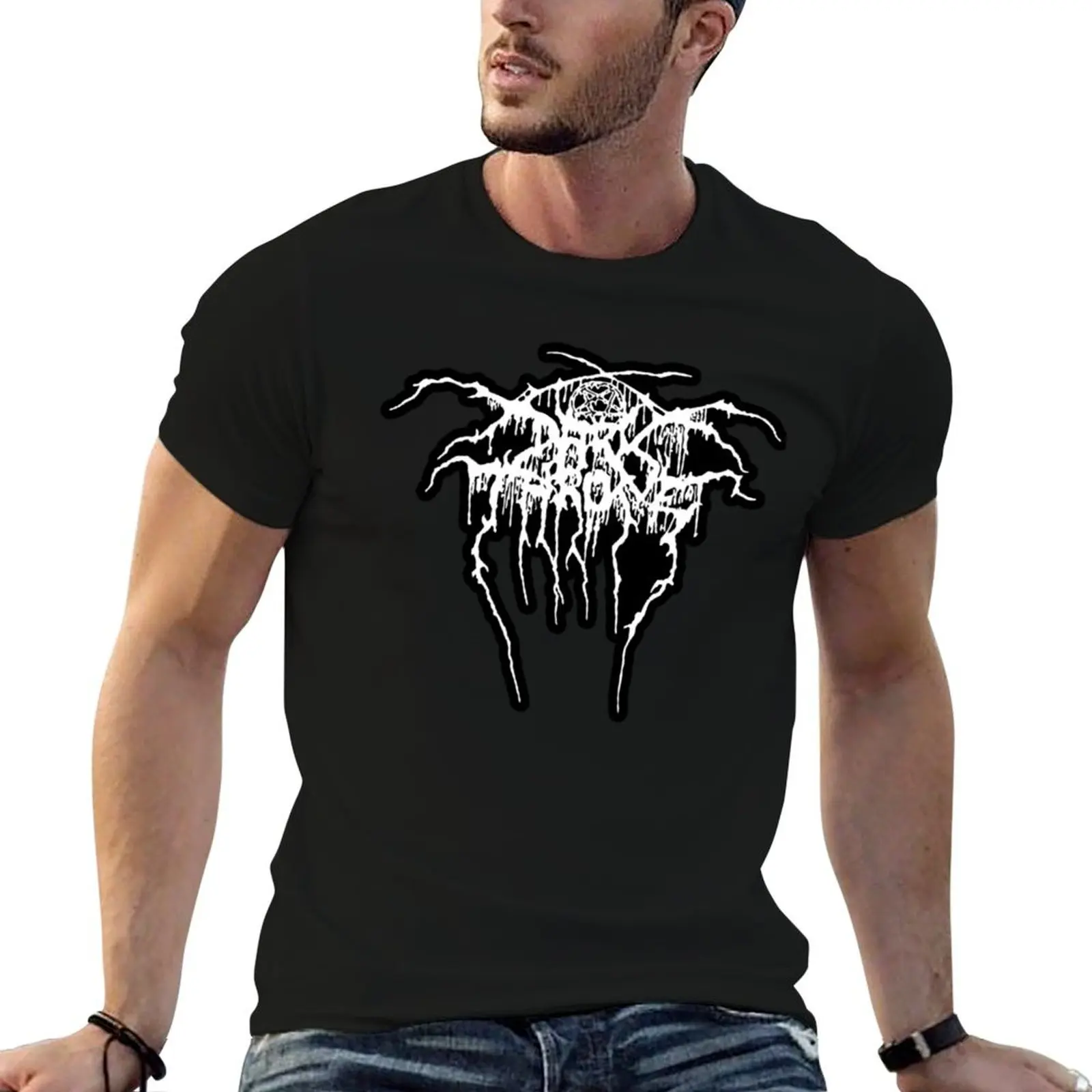 Dark Throne logo T-Shirt Functional Casual Short Sleeve Tee