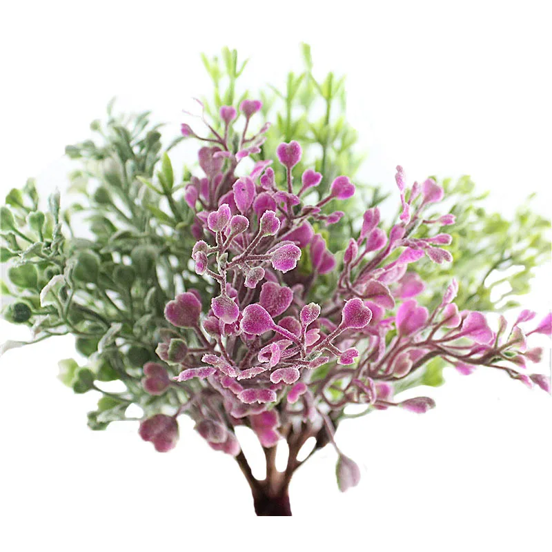 Fausses Branches SimulSauscalp, Accessoires de Mariage, Maison Artificielle Incitée, Baies de Verres Enrichies, Fleur de Gel, Branches d'Arbre, Feuilles