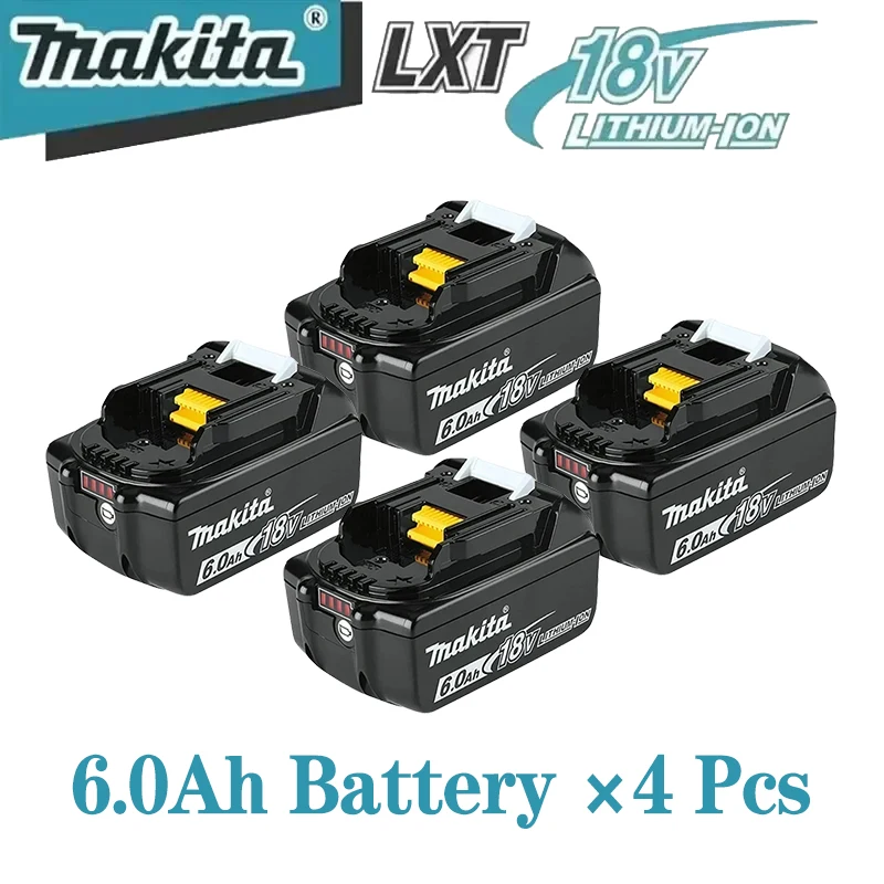 100% originele 18V Makita 5Ah 6Ah 9Ah Makita accu BL1840 BL1830B BL1850B BL1850 BL1860 BL1815 vervangende lithium accu