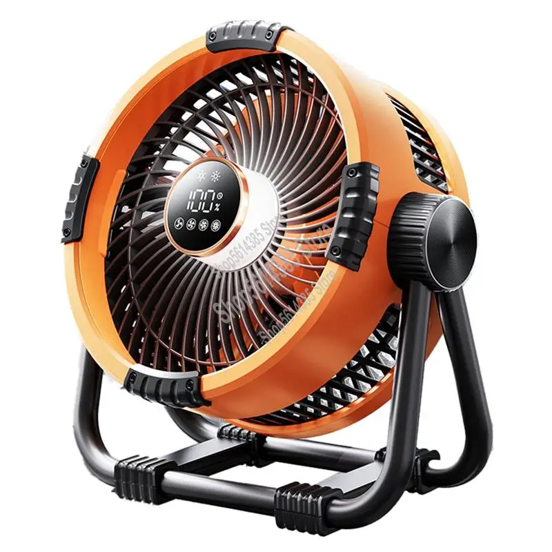 

Camping Fan With Strong Endurance And Multifunctional Night Light/Rechargeable/Hanging Dual-Purpose Intelligent Remote-ABAJ