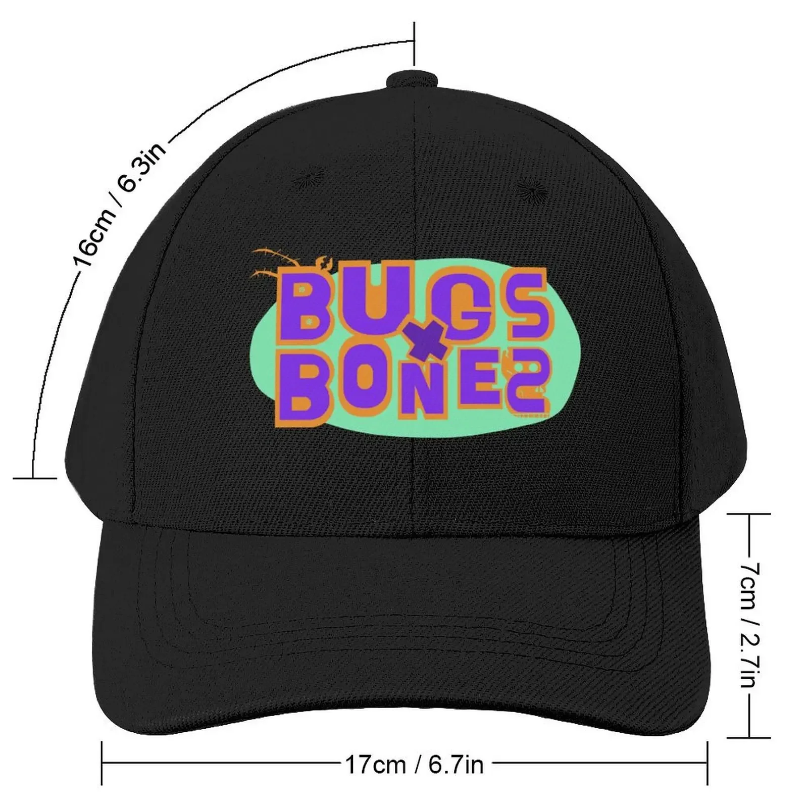 Bugs x Bones Logo Baseball Cap Golf Golf Cap Fashion Beach Golf Women Men's