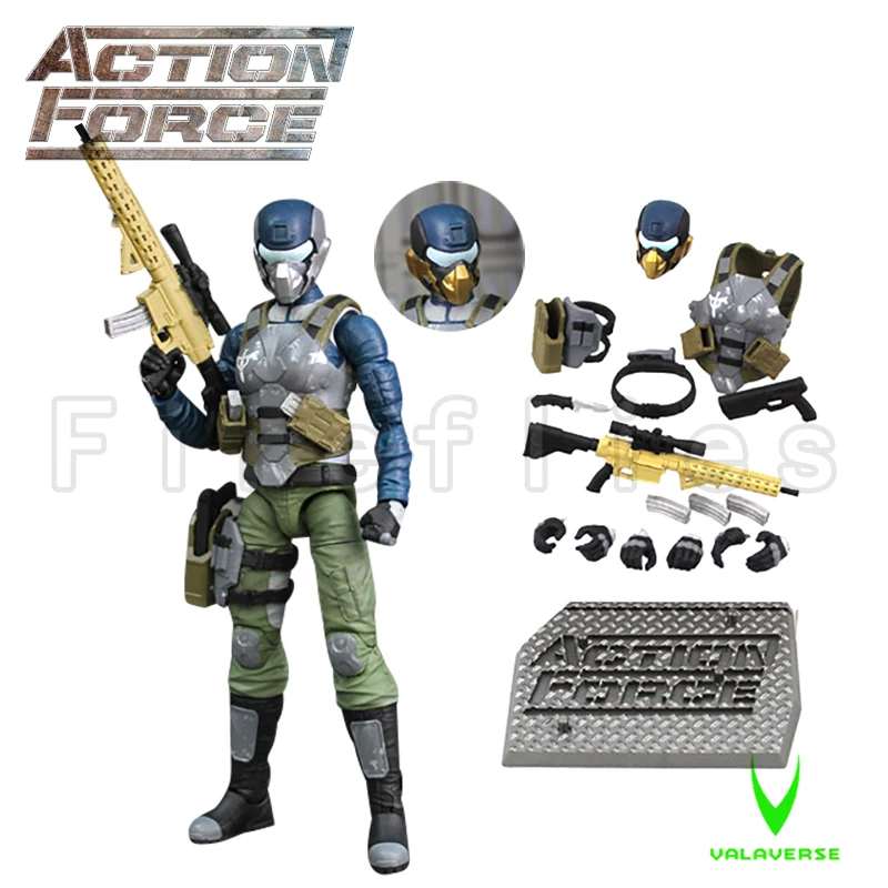 6inches VALAVERSE Action Figure Action Force Wave 3 Steel Brigade V2 Anime Collection Movie Model For Gift