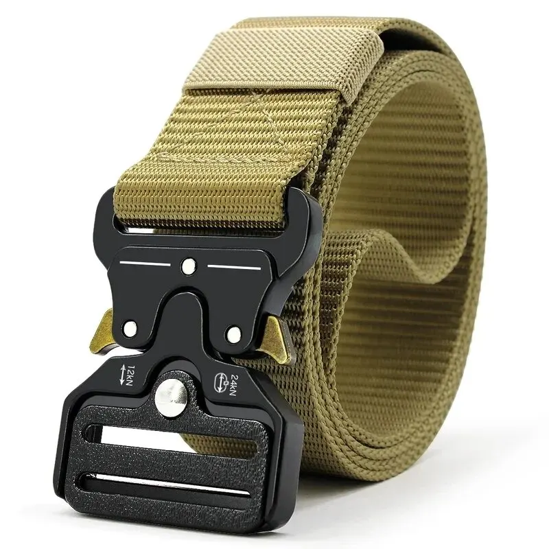 Heren Riem Outdoor Multifunctionele Riem Hoge Kwaliteit Canvas Voor Nylon Mannelijke Luxe Riemen Dames Sport Jeans Riem Neutrale Riemen