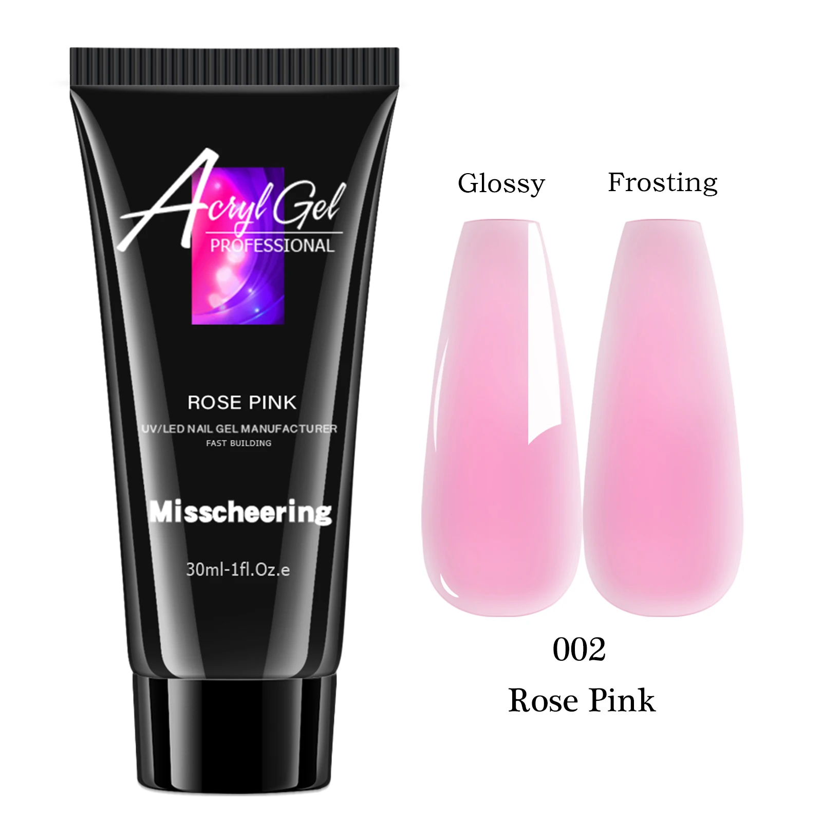 30 ml Einfarbig Nagel Verlängerung Gel Nagel Bauen Poly Acryl Gel Uv Led Schnelle Verlängerung Von Kristall Modell Schmerzlos kristall Kleber