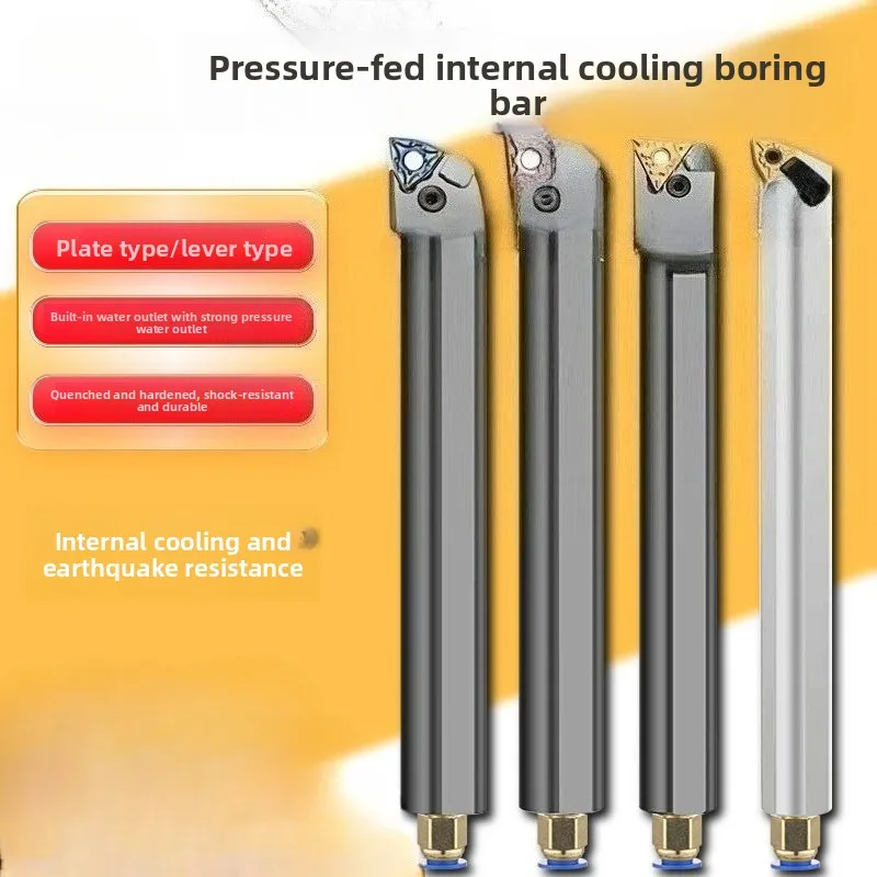 Internal cooling tool holder with through coolant Triangular / Pear-shaped boring bar S20R/25S-MWLNR08 / PTUNR16 / PCLNR