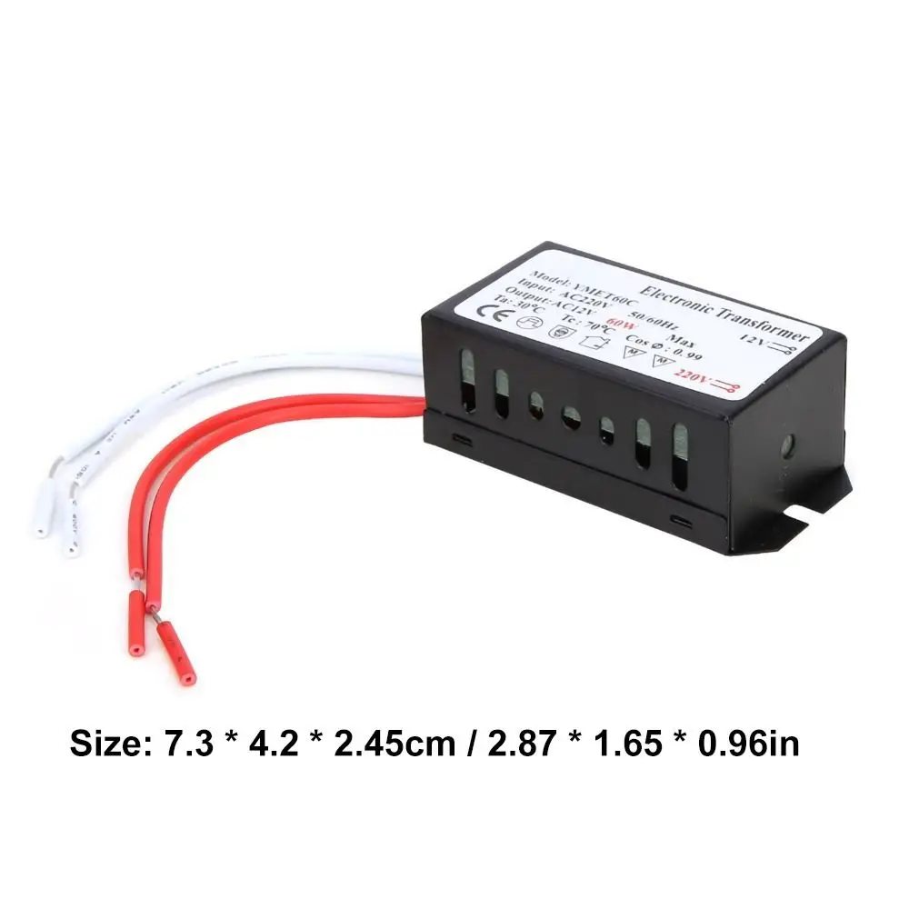 220V To 12V Electronic Transformer 60W/120W/160W Dimming Voltage Converter Remote Control Segmentation Voltage Transformer