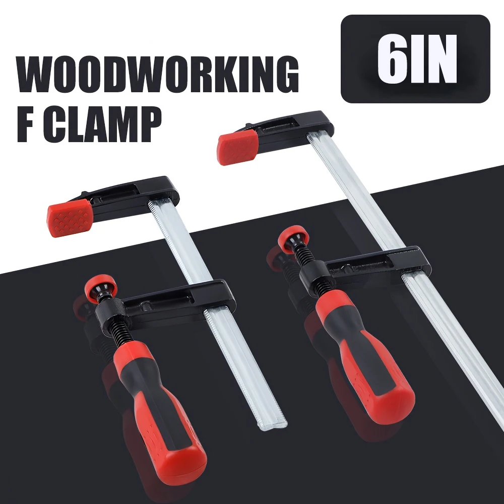 Heavy Duty F Clamp Quick Grip Bar Clamp Quick Release Woodworking Metal Fixing Clamp High Strength Carpentry Clamps Hand Tools