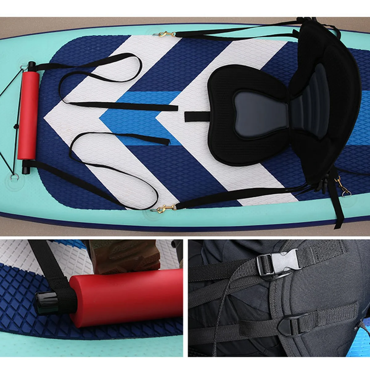 

Kayak Seat Pads Auxiliary Pedal Canoe Cushion Pedal Outdoor Rowing Pedal Kayak Accesories