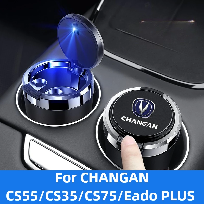 

Car Ashtray For CHANGAN CS55/CS35/CS75/Eado PLUS Accessories 2026/2025ABS Material Metal Liner Smoke-Proof Seal 2022-2024