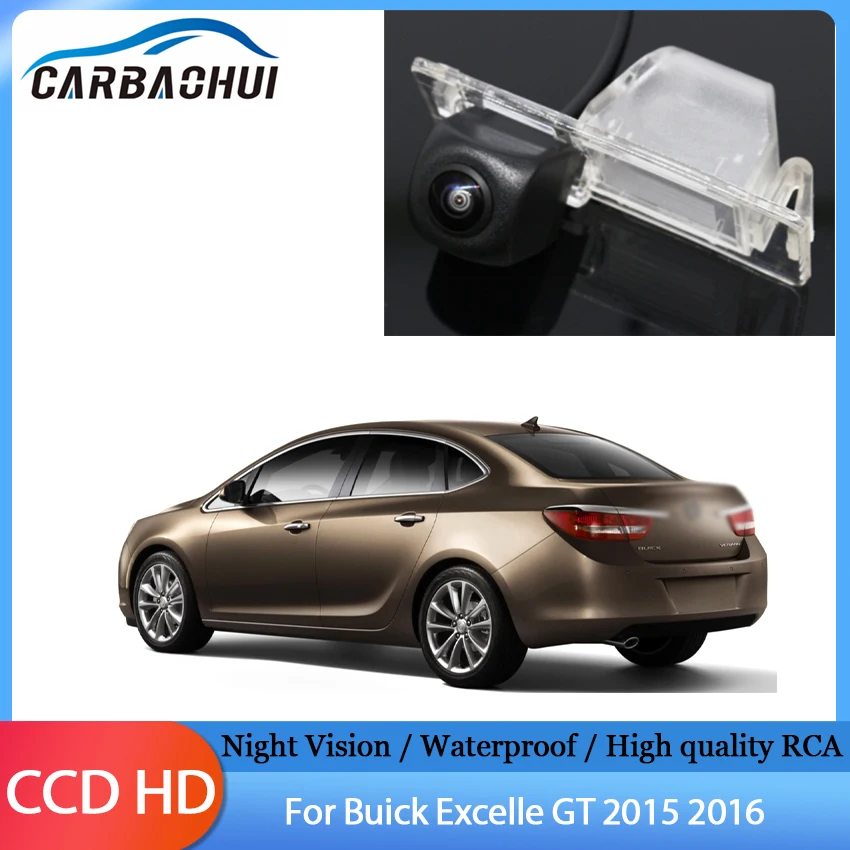

170 Degree Fisheye Car Rear View Backup Parking Camera CCD Full HD Night Vision Waterproof For Buick Excelle GT 2015 2016