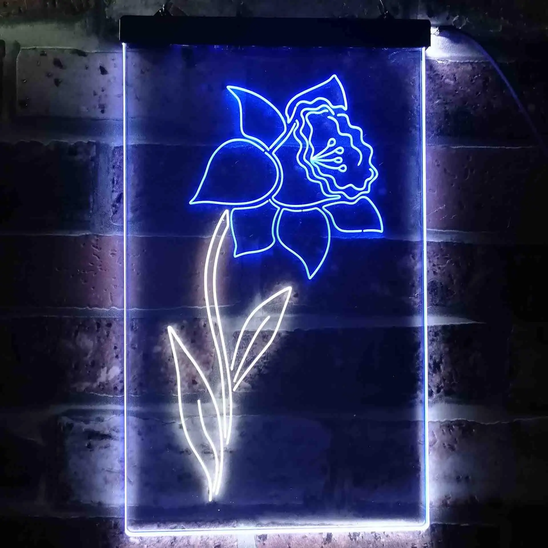Daffodil Flower Room Dual Color Led Neon Sign st6-i3527