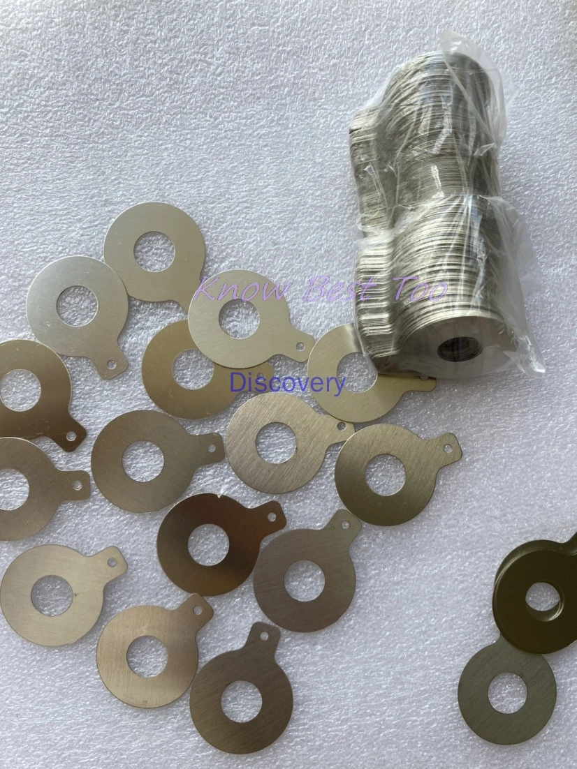 10PCS Ultrasonic Mask Machine Generator Electrode Plate Transducer Copper Plate Vibrator Piezoelectric Ceramic Plate