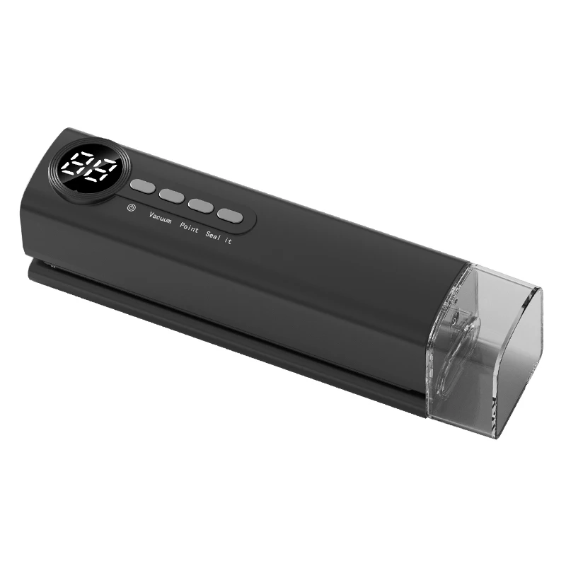 Handheld Vacuum Sealer Wireless Magnetic Suction USB Charging Universal Food Sealer for Kitchen Freshness Locking Sous Vide