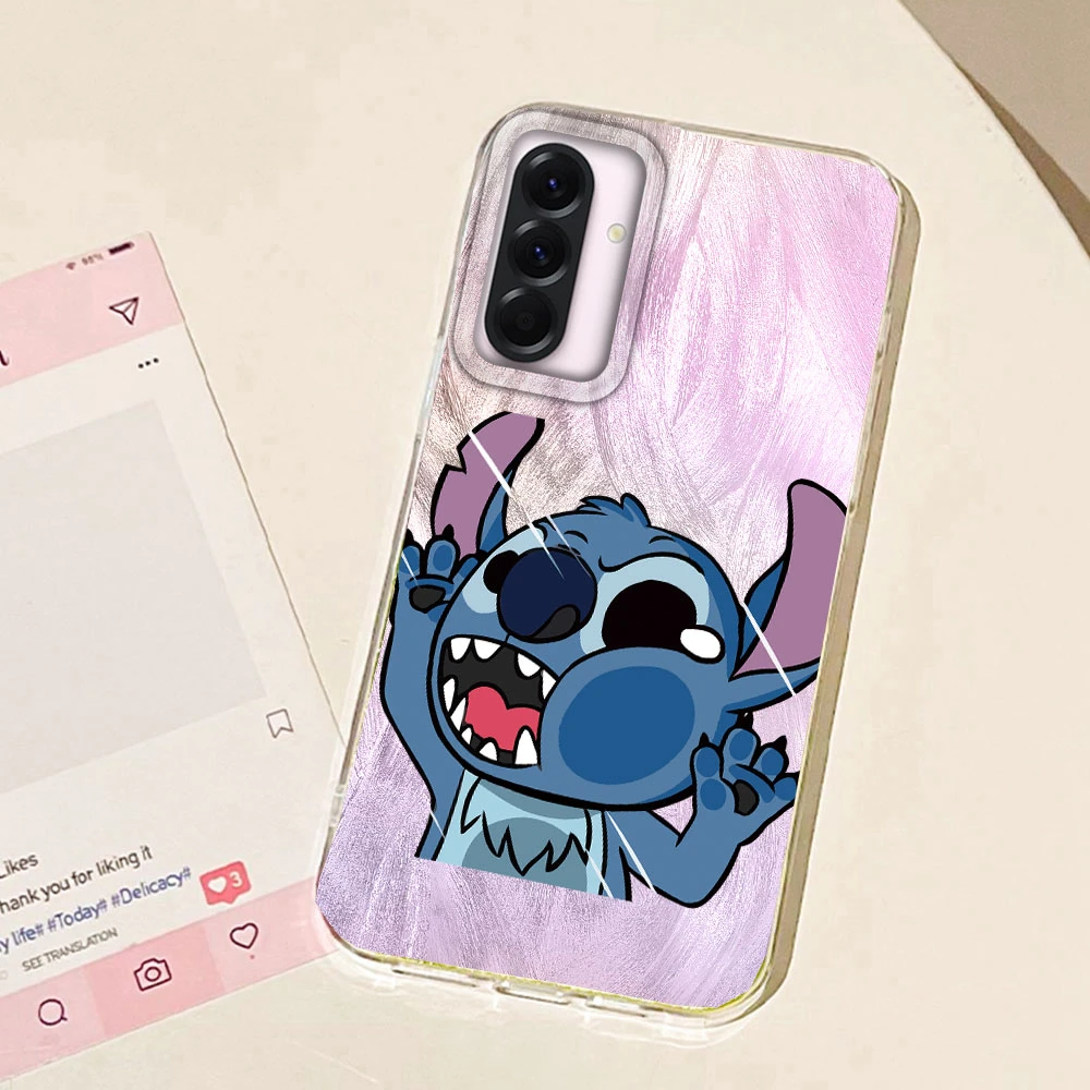 الأزرق القلب غرزة المرأة قضية الهاتف لسامسونج غالاكسي A55 A17 A07 A56 A36 A26 A16 A53 A06 A14 A34 A54 A15 A25 A35 A12 A22 غطاء