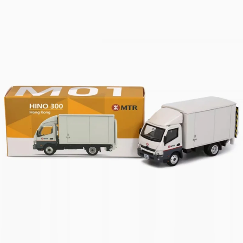 

Масштаб 1:76, модель транспортного средства Hino 300, имитация сплава, коллекция, подарочная игрушка, статический дисплей, сувенирное украшение, коллекционная