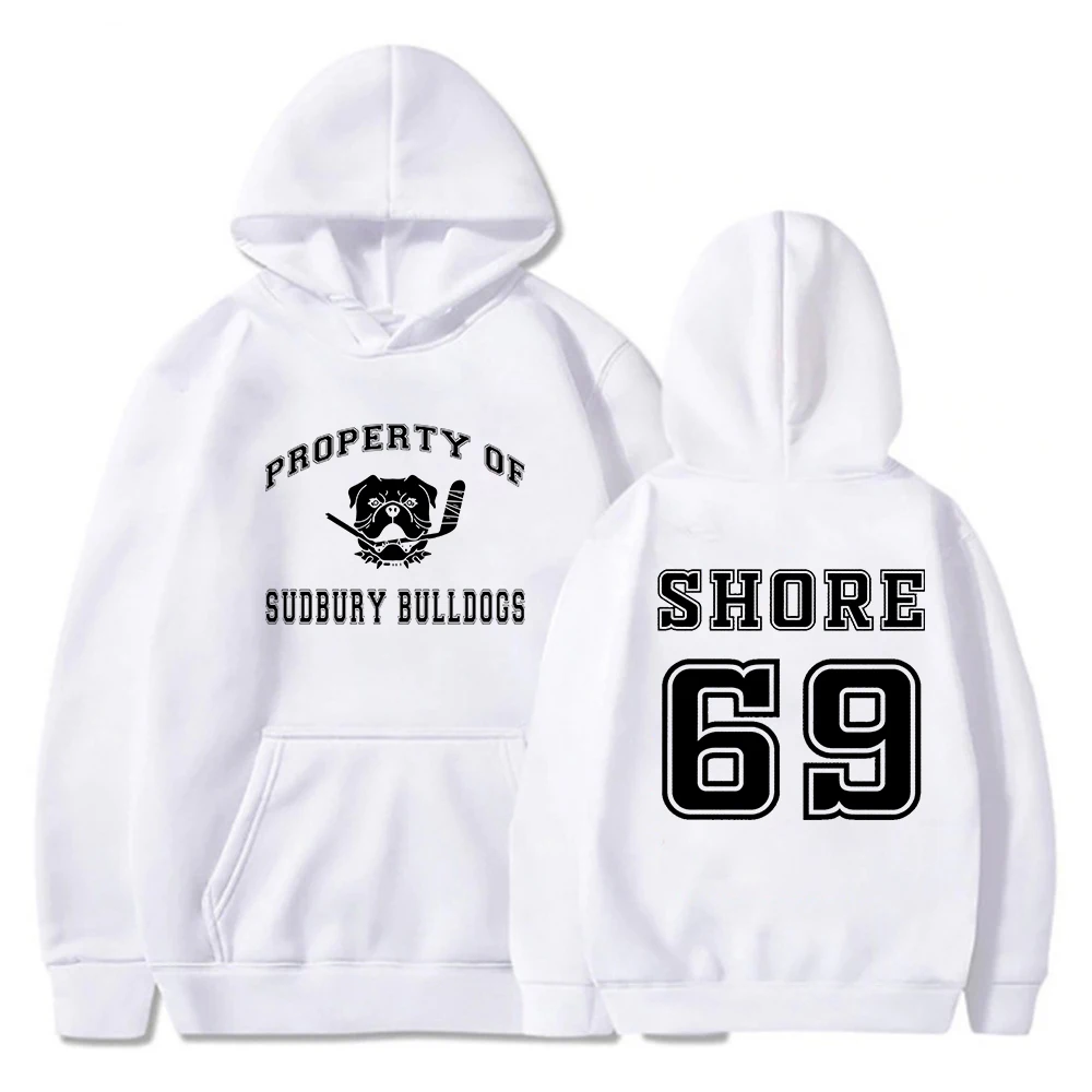 Shoresy Sudbury Blueberry Bulldogs 69 Logo Long Sleeve Streetwear Men Women Hooded Sweatshirt 2023 Tv Series Fashion Clothes