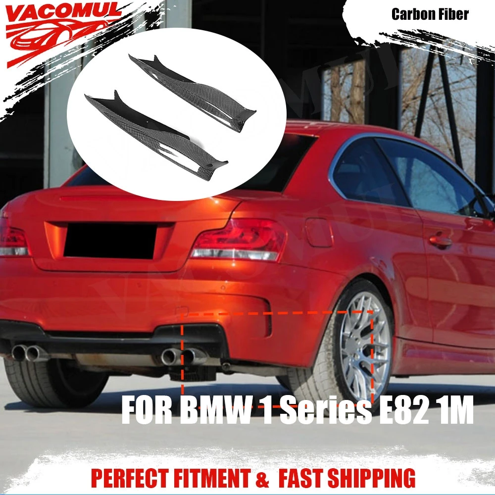 

VACOMUL 2 шт. задние брызговики из углеродного волокна для BMW 1 серии E82 1M Coupe 2-дверные 2011 FRP брызговики крылья