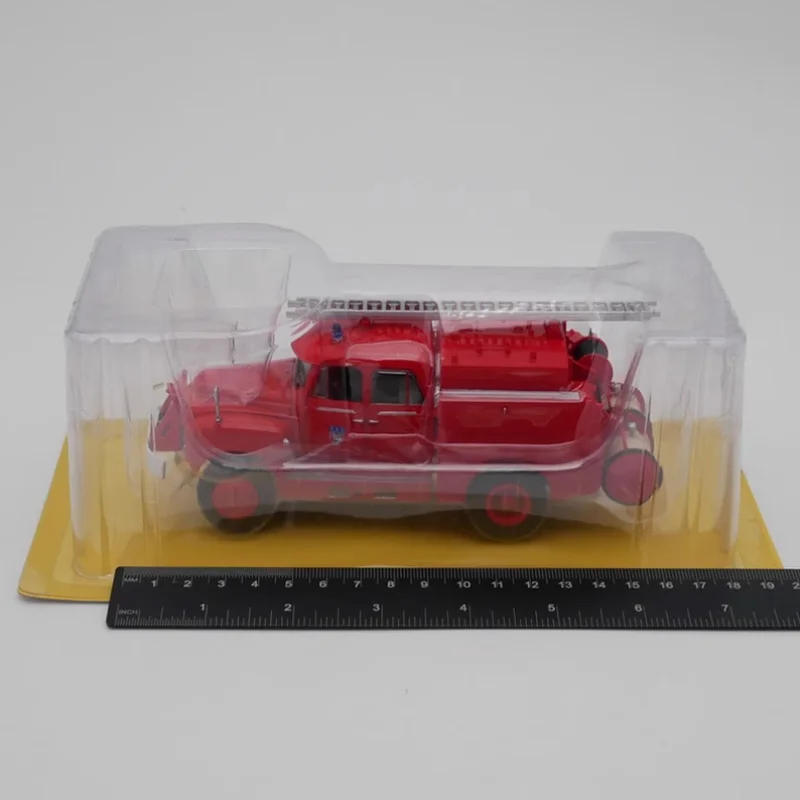 

Литой под давлением масштаб 1:43, IXO Citroen C-46, пожарная машина, модель автомобиля из сплава, готовый продукт, имитация игрушек, коллекция подарков, статическая модель