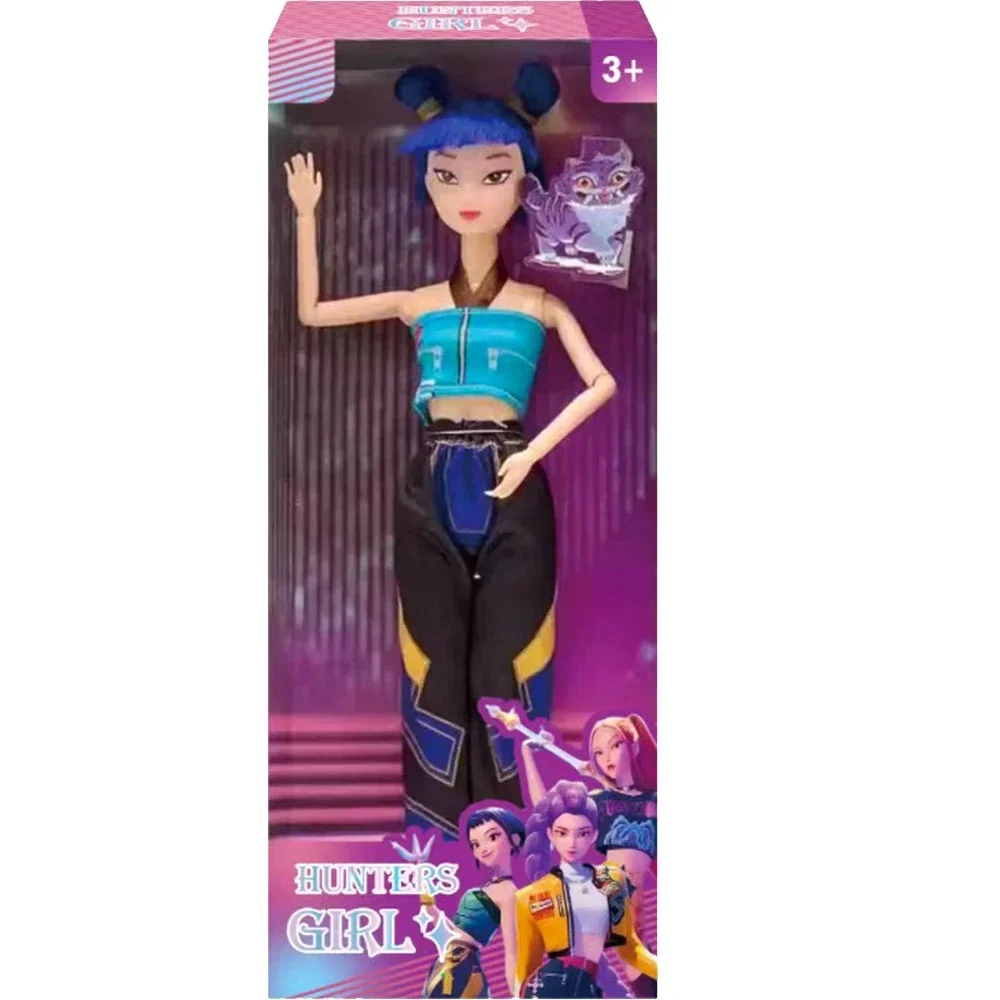 2025 Anime nuevo KPop Demon Hunters muñeca vinilo juguete Rumi Mira zoi personaje vinilo máscara estatuilla regalo de cumpleaños Fan Club regalos