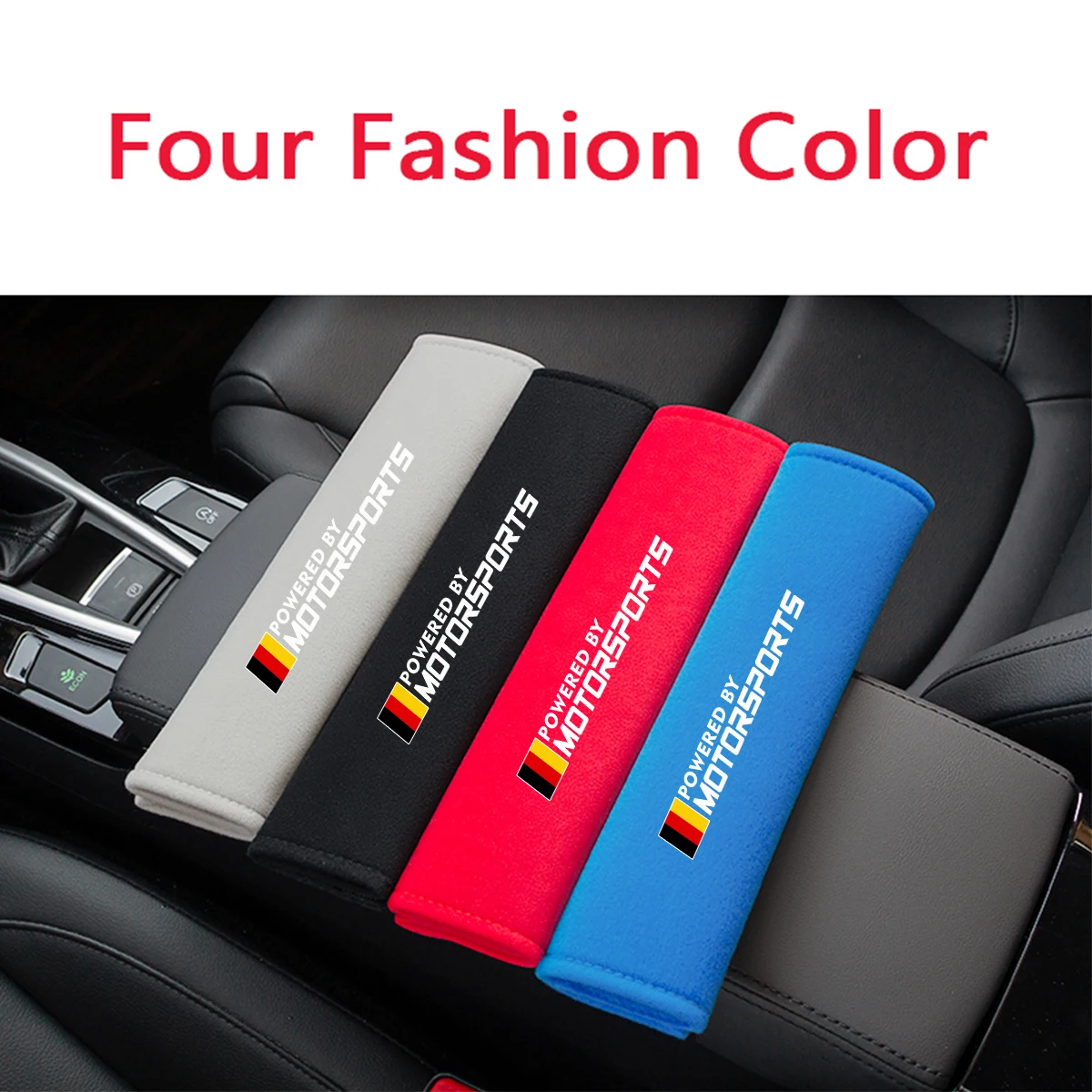 2pcs Soft Fluff Safety Belts Shoulder Protection Car Seat Belt Cover For BMW M X Series 1 2 3 4 5 Series F30 F10 G20 F25 G32