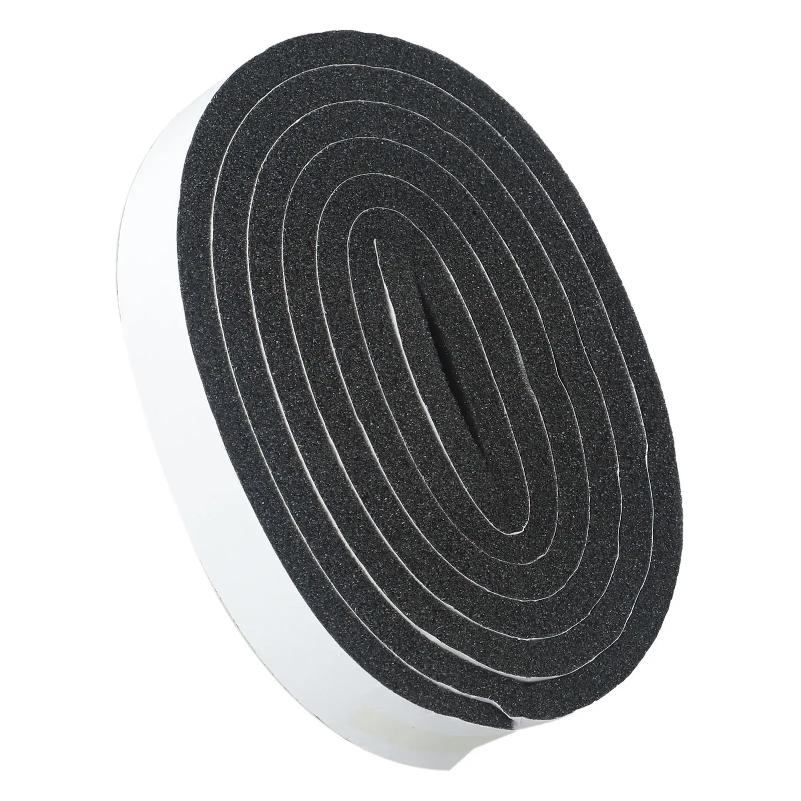 1Roll Casement Sealing Strip Door Seam Sound Insulation Windshield Sponge Strip 1.5/3cm Width 2meters For Home Decoration