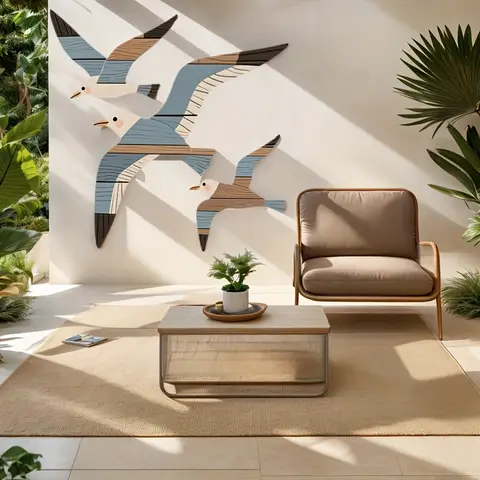 8 best sales fågelväggdekoration - №8