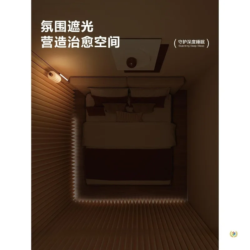 Wind partition, bed circumference, blocking curtain, no punching, living room, bedroom, household room curtain